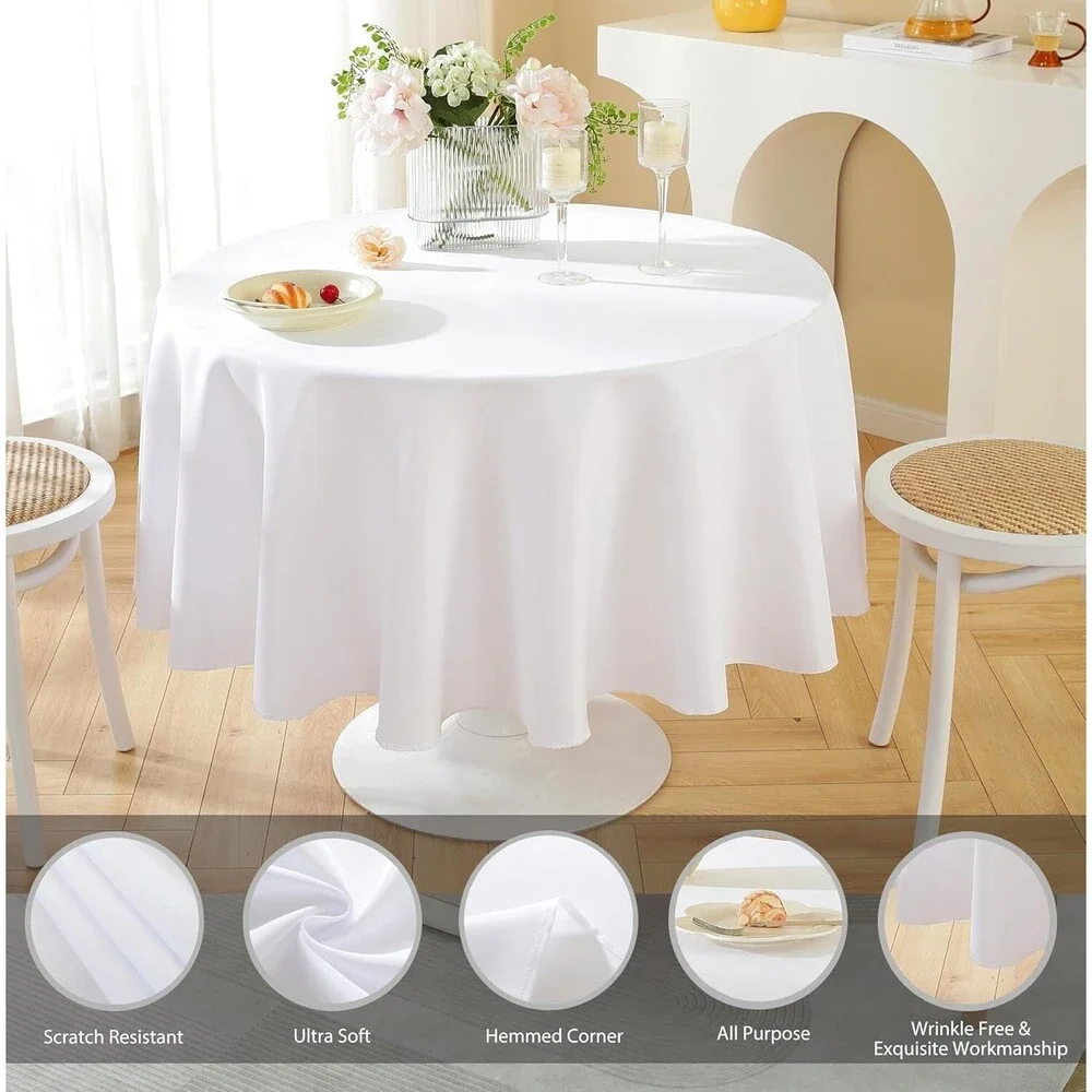 Craft And Party Premium Polyester Tablecloth - 108